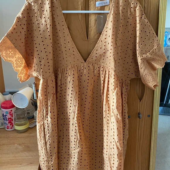 Vestique Yellowish-orange romper - Picture 4 of 6